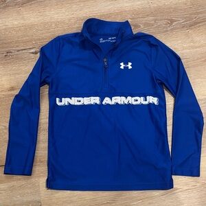Under Armour Royal Blue Pullover with Logo